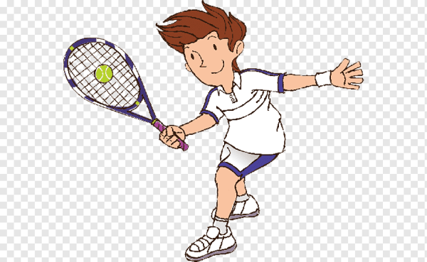 Теннис мультяшный