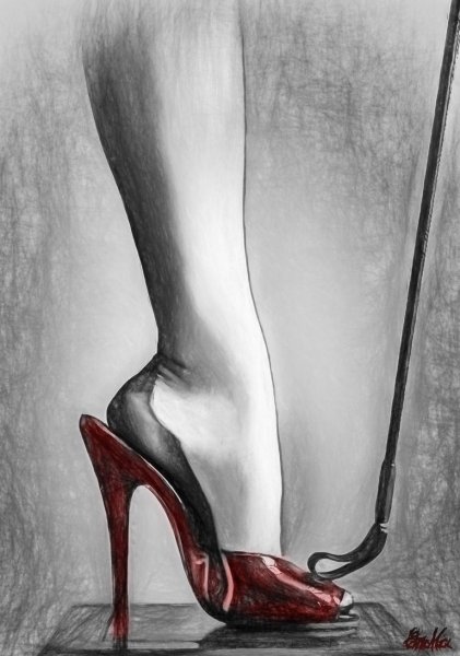 Доминирующие девушки рисунки