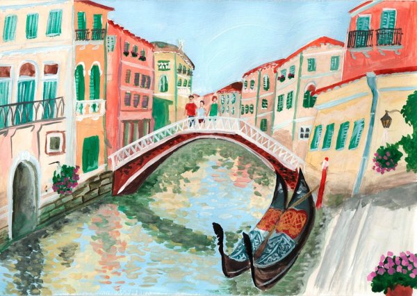 Италия иллюстрации