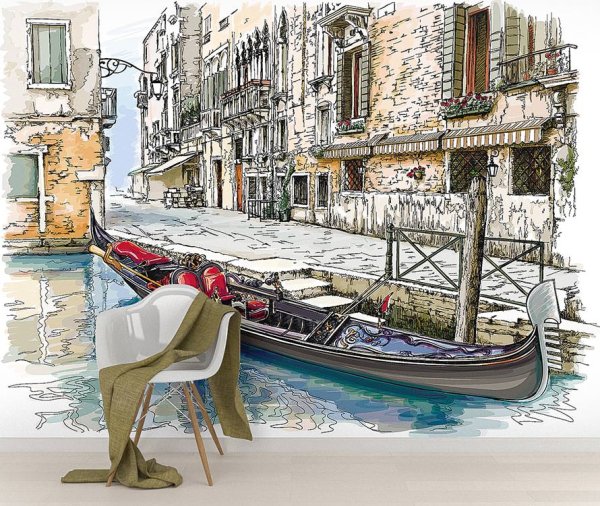 Художник Хайся лю Венеция