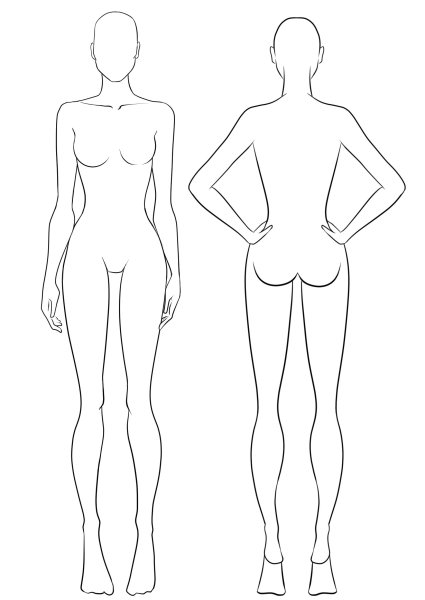 Женский силуэт