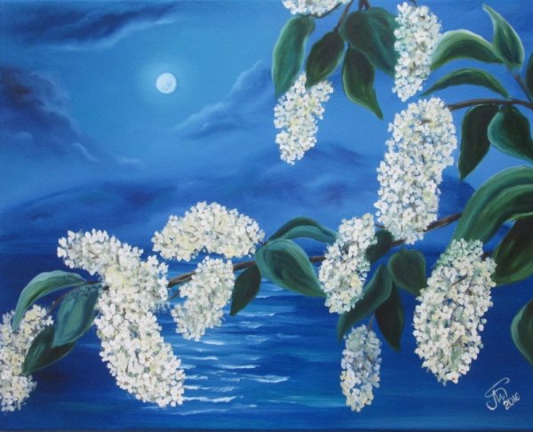 Иллюстрация к черемухе Есенина