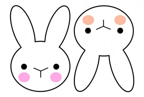 Мордочка зайчика