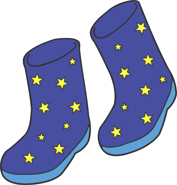 Сапоги мультяшные