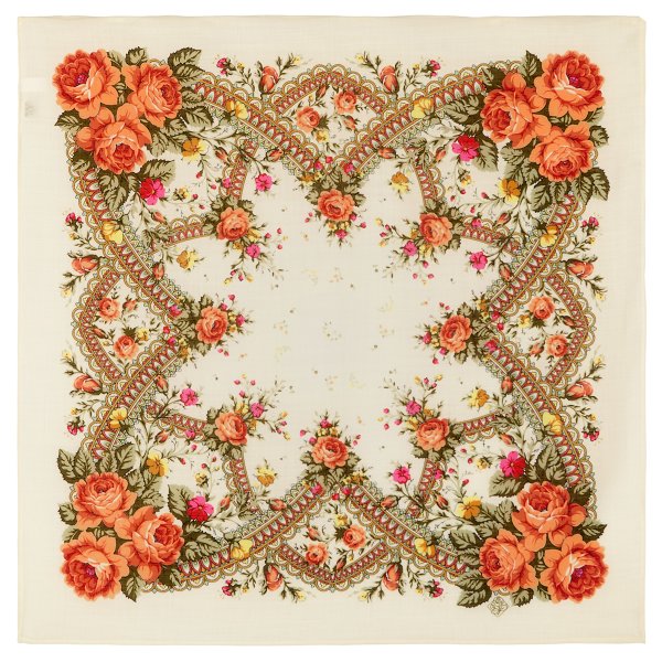 Павловопосадский расписной платок