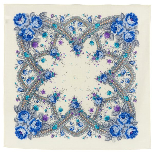 Павловопосадский оннаментальный платок