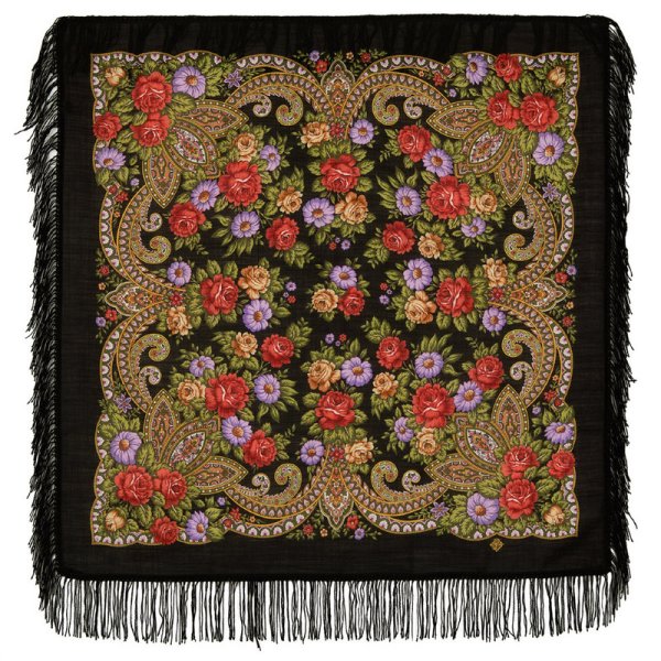 Платок Павловопосадская платочная мануфактура