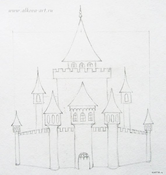 Изумрудный город дворец Гудвина