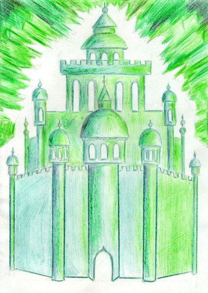 Замок бастиндыволшебника изумрудного города