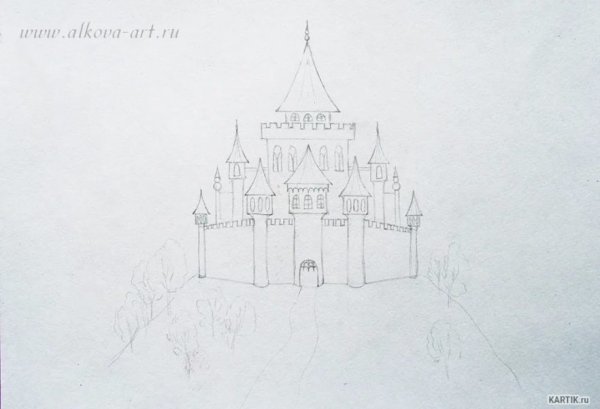 Замок вектор