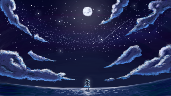 Звездное небо рисунок