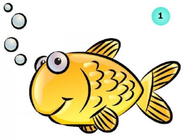 Рыбка картинка для детей