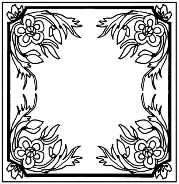 Цветочные узоры на Павловских платках