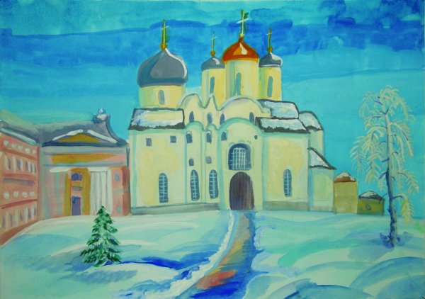 Саратов рисунок