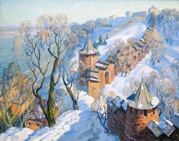 Нижний Новгород Кремль живопись