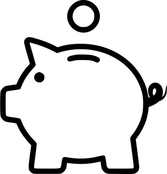 Копилка раскраска