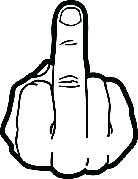 Показывает фак