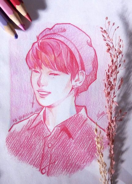 Stray Kids Минхо скетч