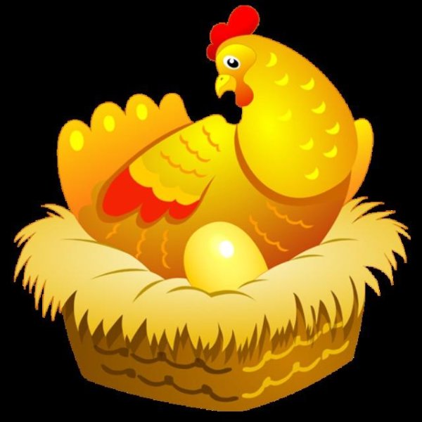 Курочка Ряба сказка раскраска для детей