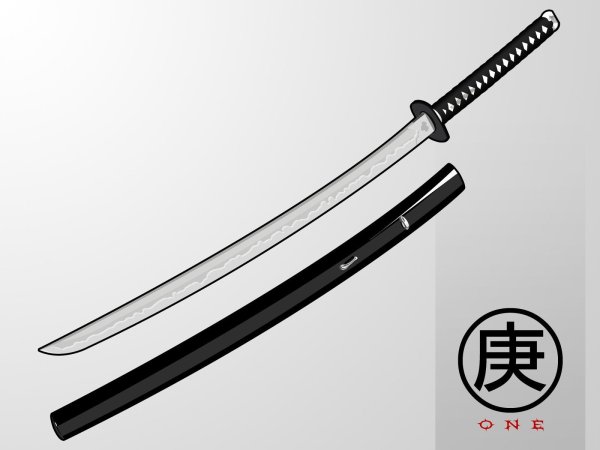 Катана скетч