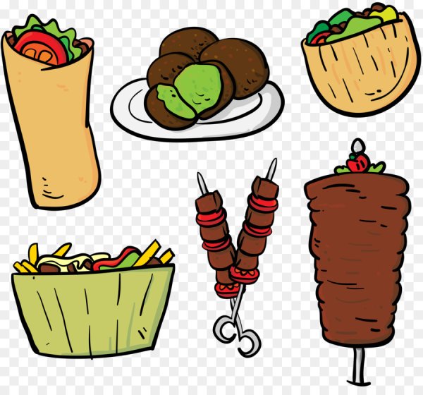 Шаурма мультяшная