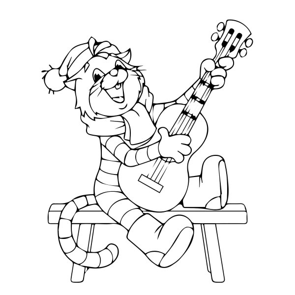 Рисование кота Матроскина