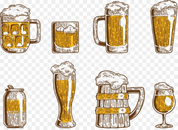 Пиво нарисованное