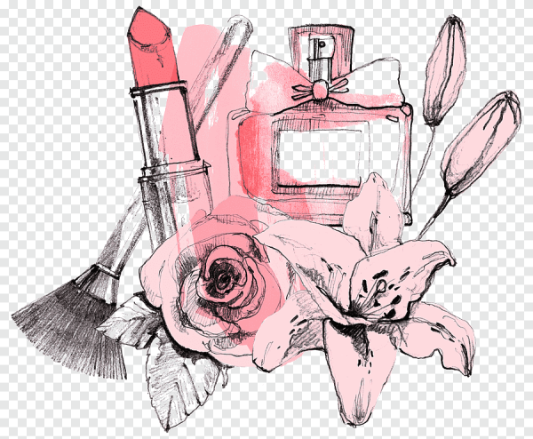 Принты с косметикой