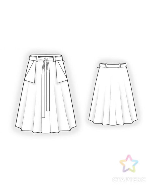 Юбка рисунок