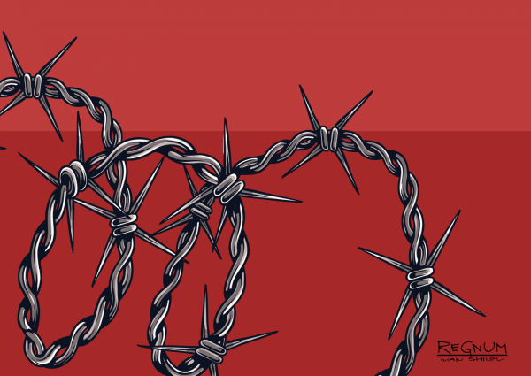 Колючая проволока узор