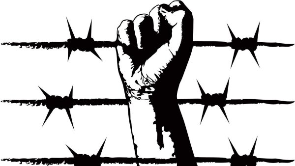 Колючая проволока значок