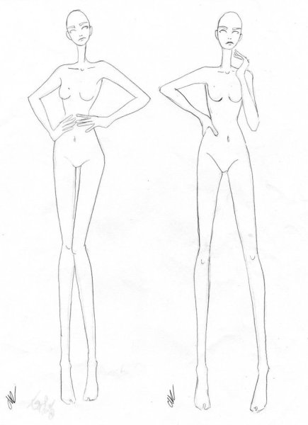 Фигура для моделирования одежды