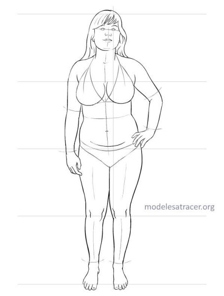 Женская фигура для моделирования одежды