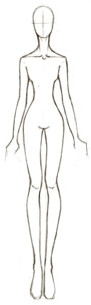 Фэшн фигуры для рисования