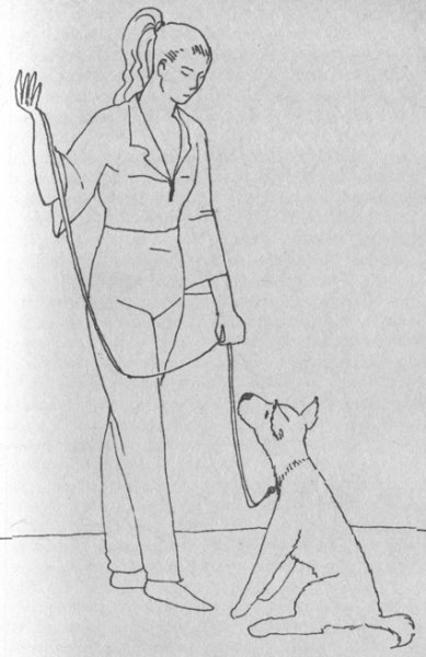 Нарисовать кинолога