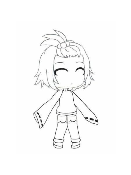 Гача лайф ОС раскраска