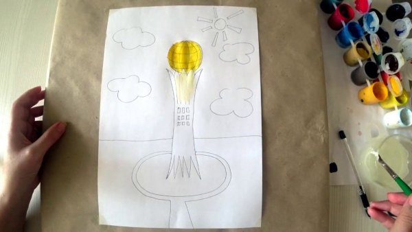 Байтерек на прозрачном фоне