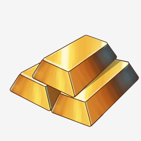 Слиток золота вектор