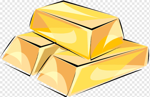 Слиток золота иллюстрация