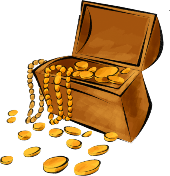 Нарисовать золото