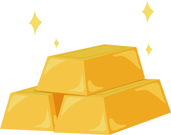 Мультяшный слиток