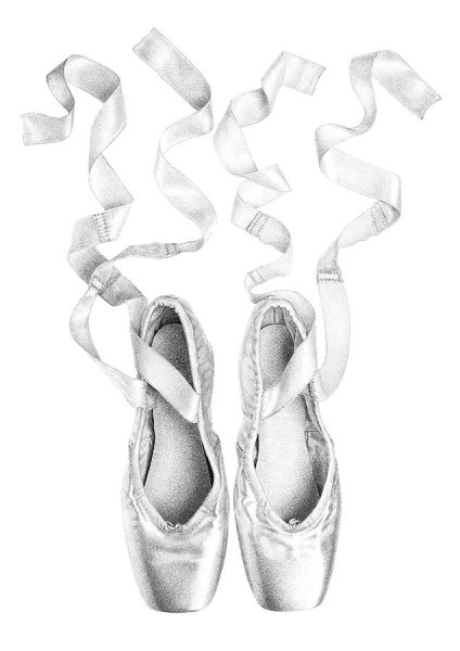 Пуанты акварель