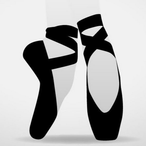 Пуанты для срисовки