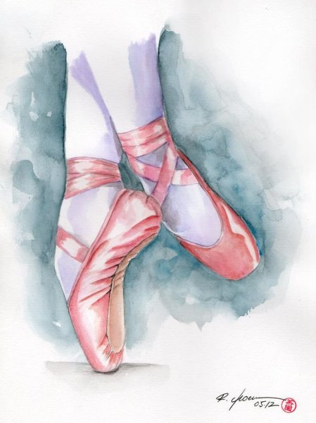 Пуанты карандашом