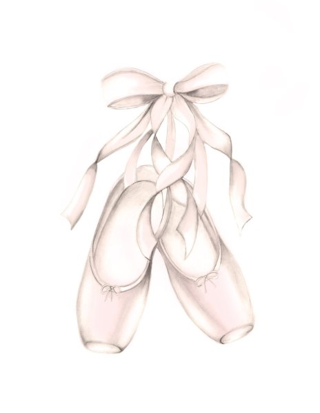 Пуанты акварель