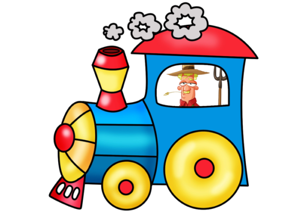 Паровоз детский