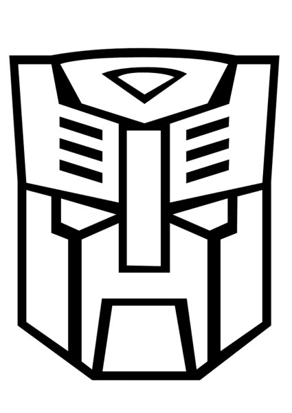 Трансформеры раскраска Гальватрон