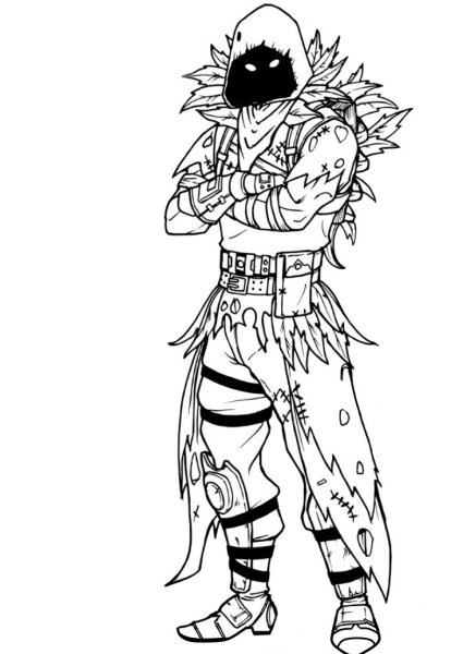 Раскраски ФОРТНАЙТ Омега