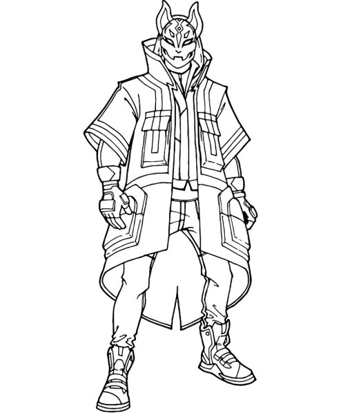 ФОРТНАЙТ карандашом