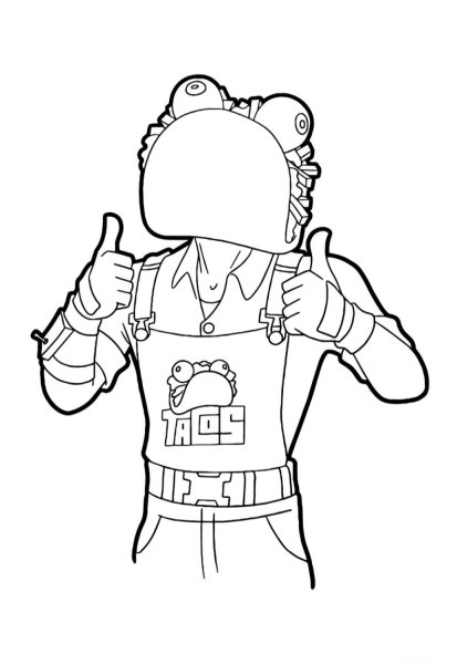 Рисование карандашом ФОРТНАЙТ